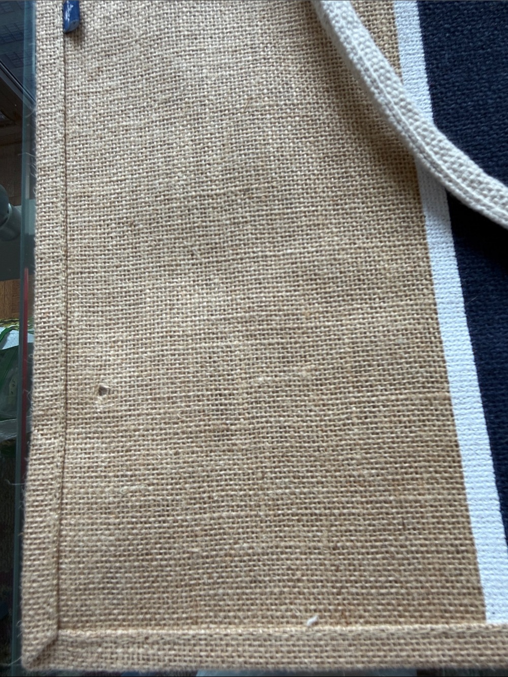 NWT The Royal Standard Fleming Tote in Natural w/Navy Stripe. - Picture 6 of 6